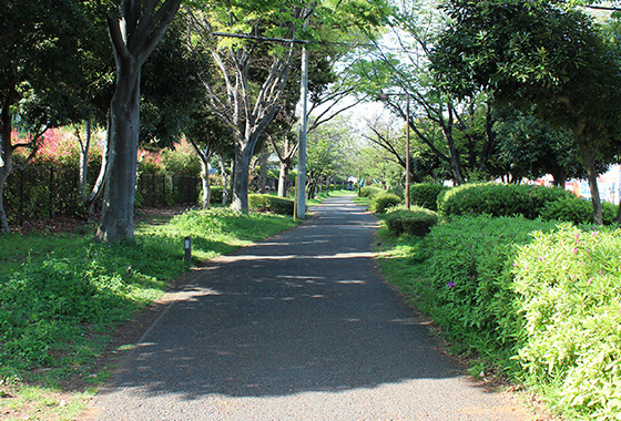 太尾方面歩道